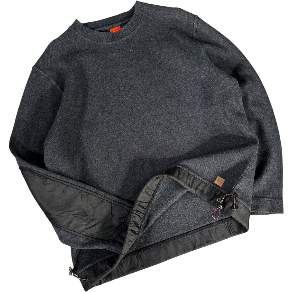 Hugo Boss Orange 00’s Panelled Sweatshirt L | Large, Grey