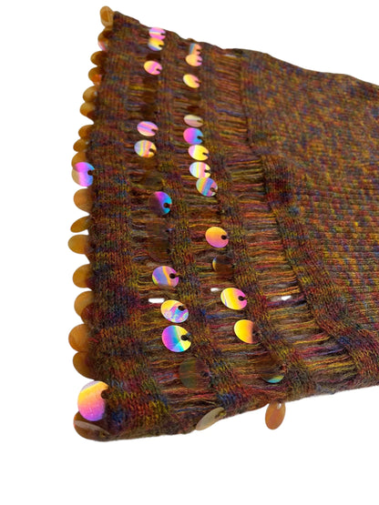 Christian Lacroix Bazar knit sequin skirt