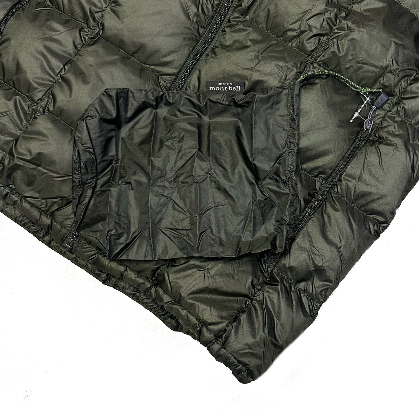 Montbell Superior Down Parka Puffer Jacket In Dark Green ( US/EUR L )