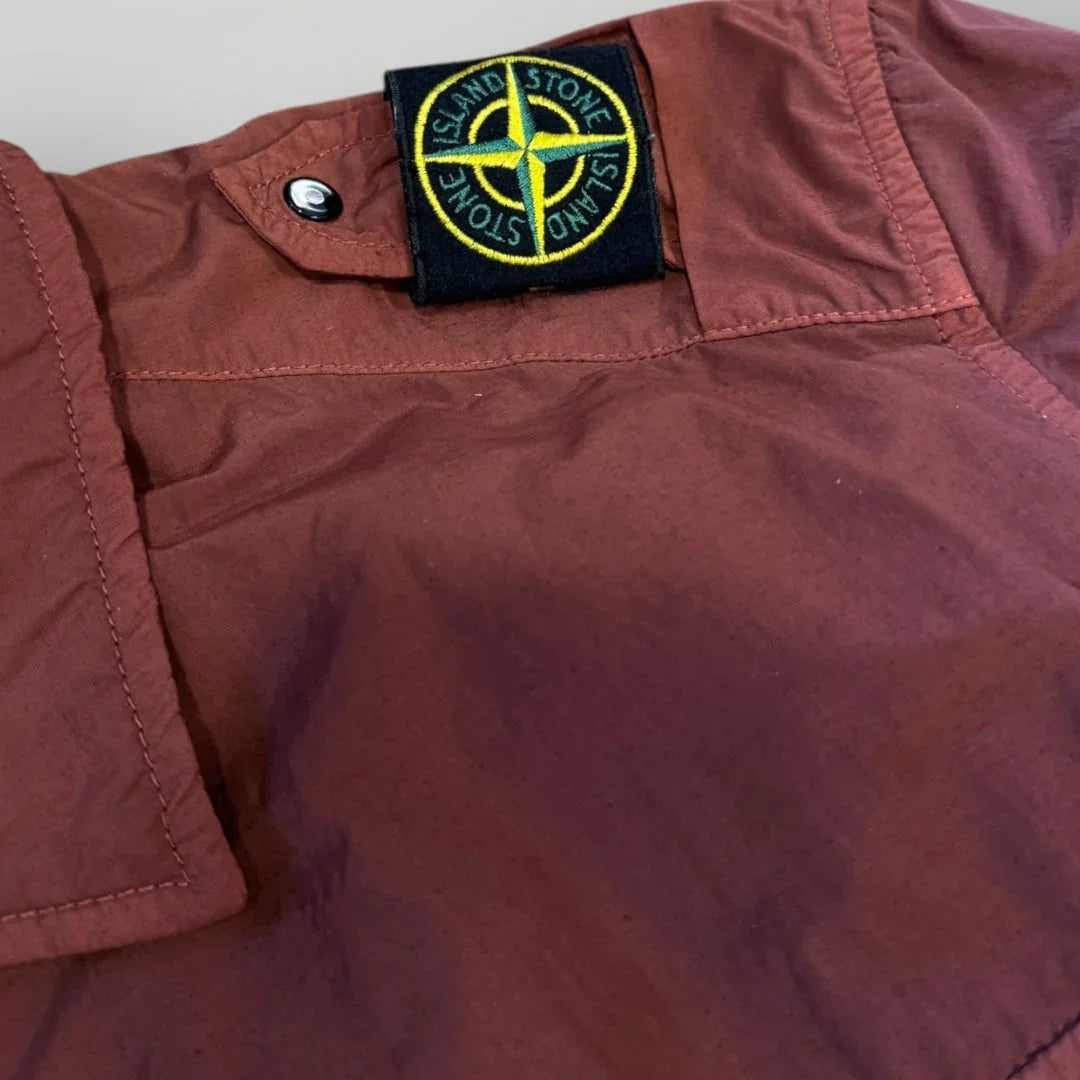 Stone Island Nylon Metal Over Shirt With Shoulder Badge XL