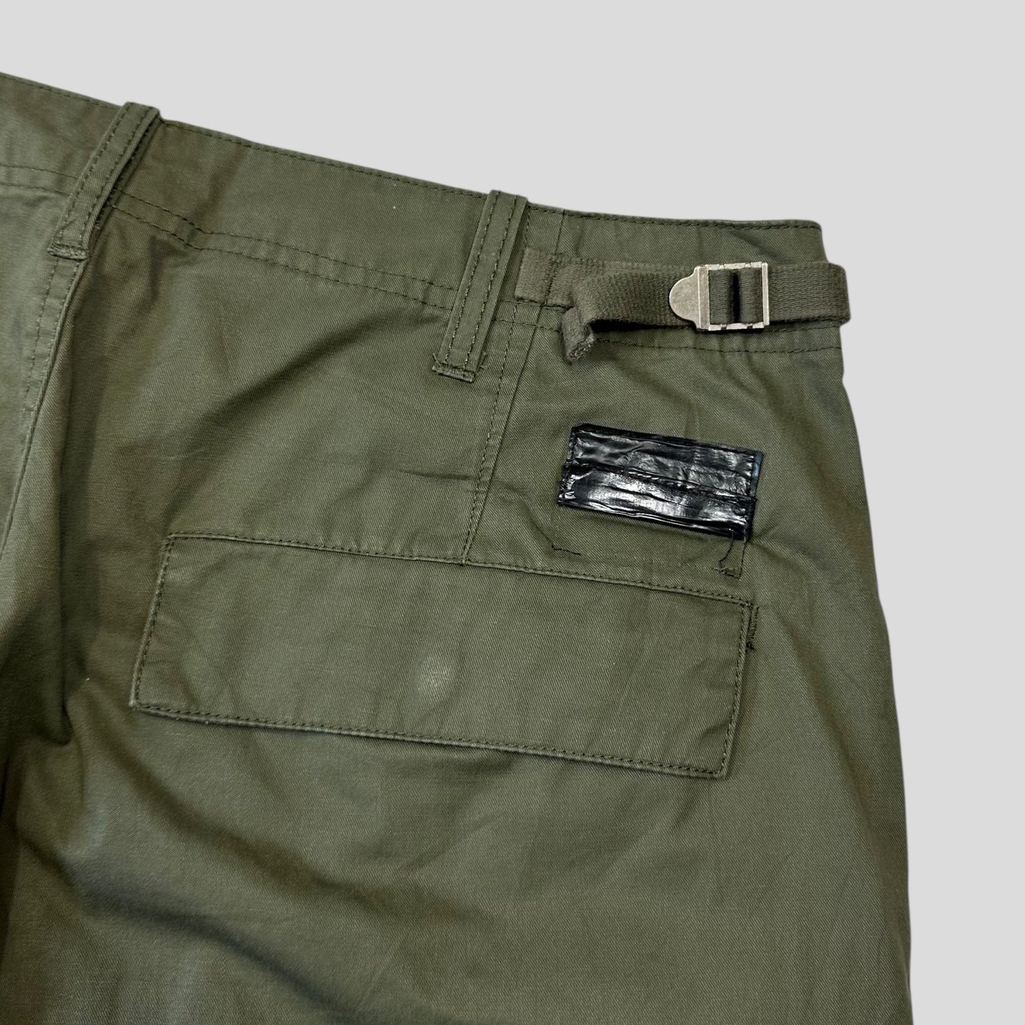 Neighborhood SS20 Embroidered Pocket BDU Cargo Shorts- M