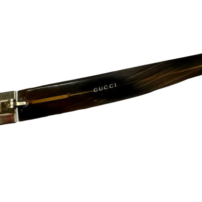 Gucci Monogram Sunglasses In Brown