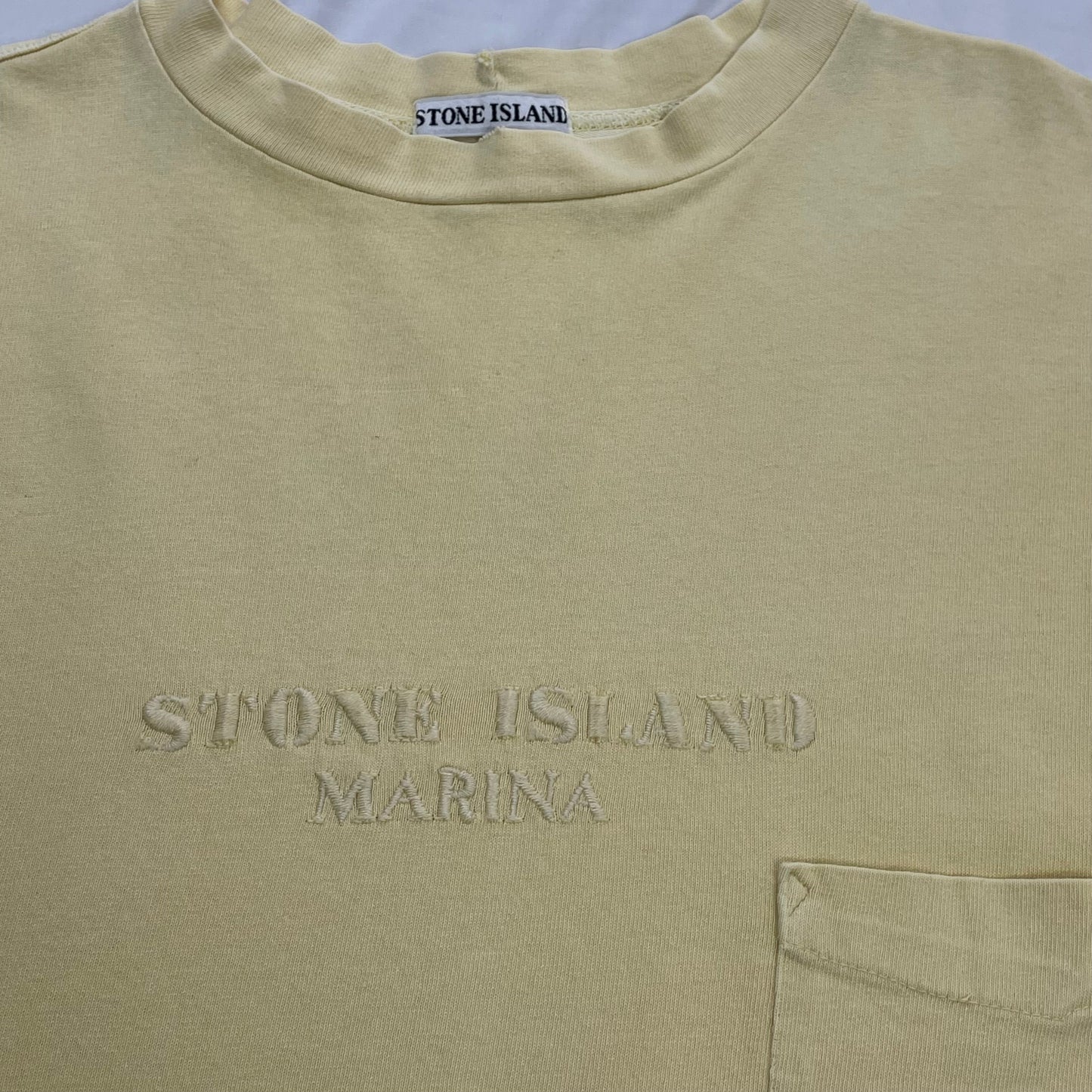 Vintage Stone Island Marina T-Shirt, Size Medium | Medium, Red
