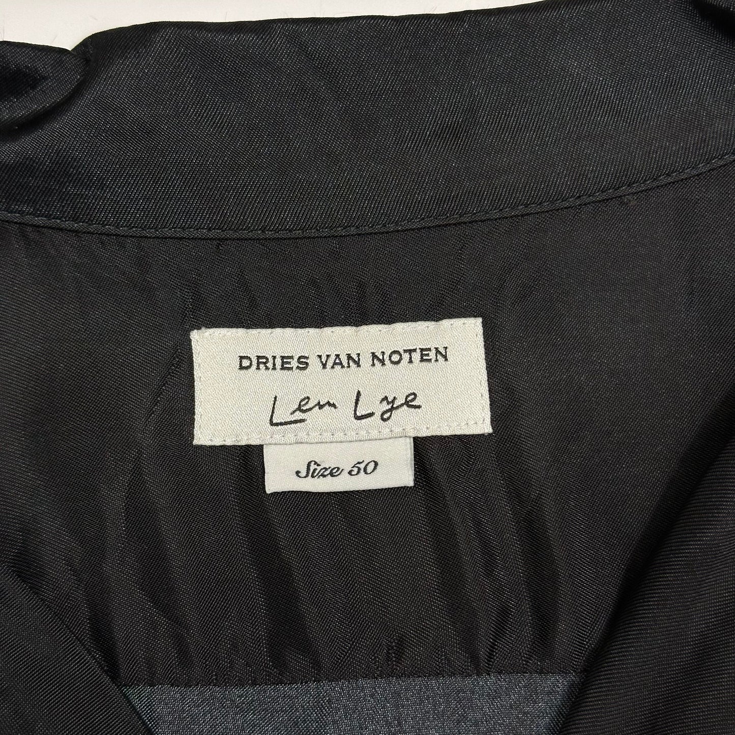 Dries Van Noten x Len Lye SS21  Rayon Carlton Shirt -