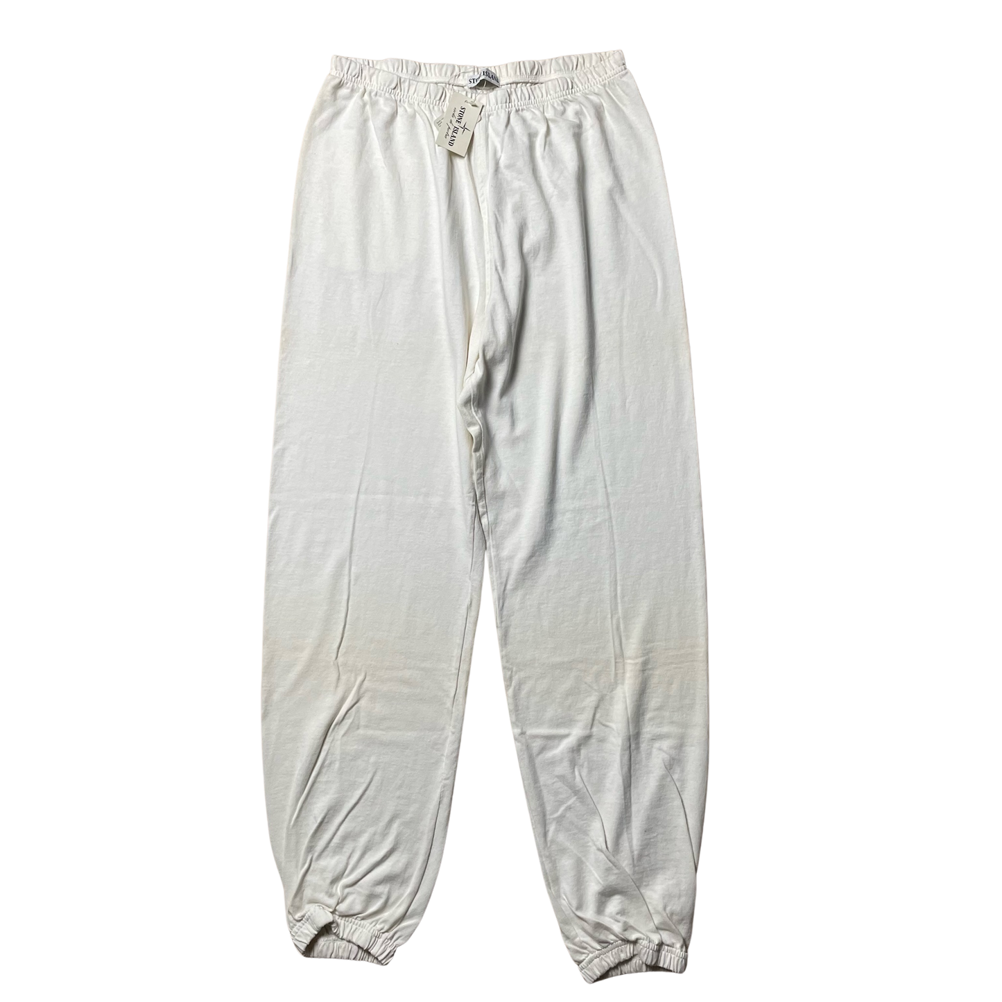 S/S 1989 White & Cobalt Blue Reflective Sweatpants