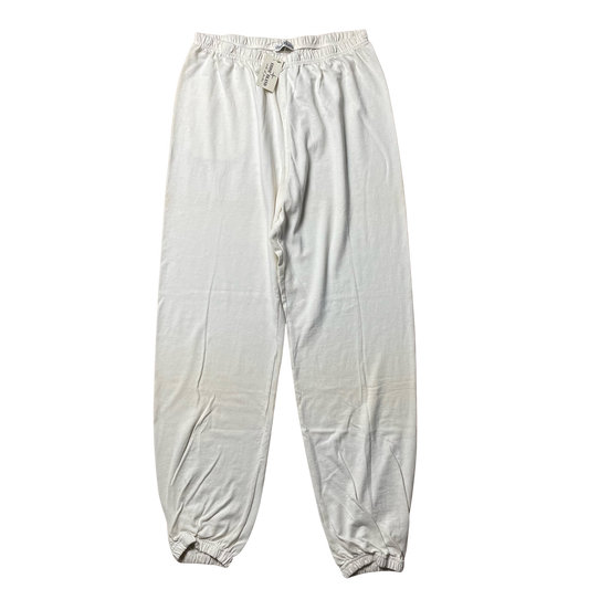 S/S 1989 White & Cobalt Blue Reflective Sweatpants