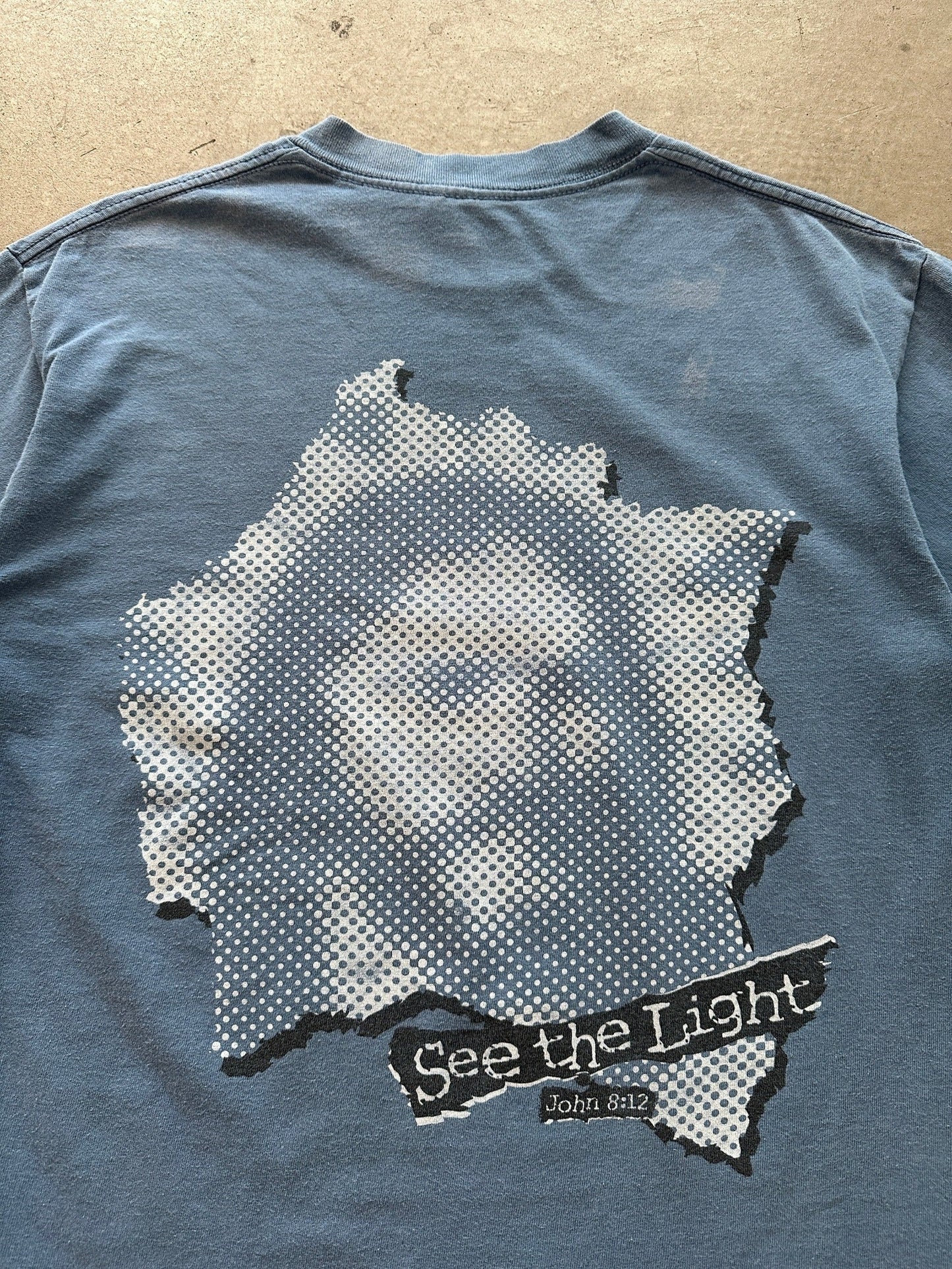 1990’s See The Light T-Shirt - M | Medium, Red