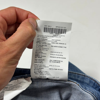 Prada Milano 2018 Logo Tab Lyocell Stretchy Skinny Jeans - 27-29 | Default Title, Black