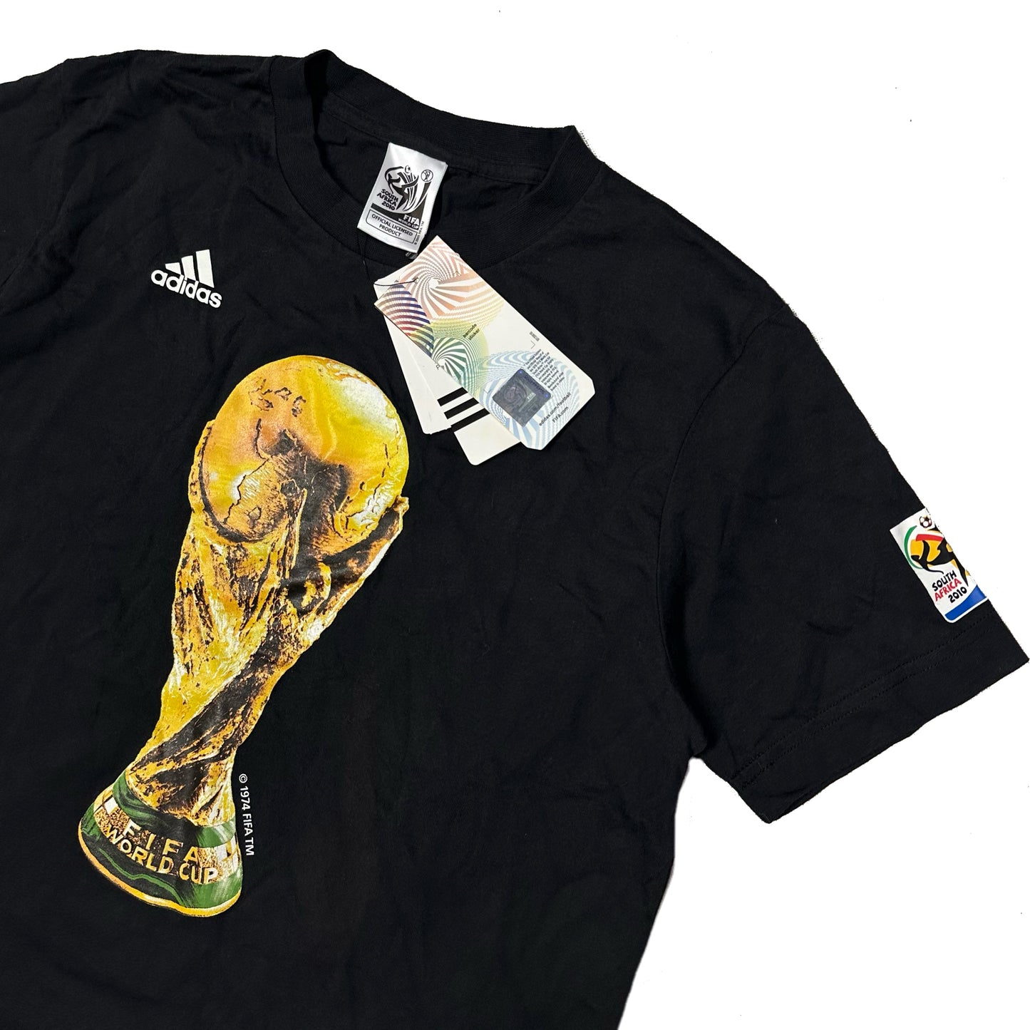 Adidas 2010 South Africa World Cup Shirt In Black ( S )