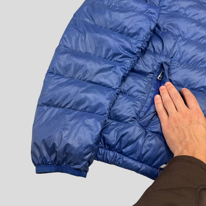 Prada 2013 Lightweight Packable Nylon Down Puffer + Bag - IT50 (M) | Blue