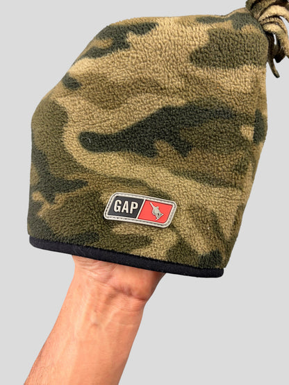 GAP 00’s Jester Bobble Camo Fleece Ski Hat - S/M | O/S, Camo
