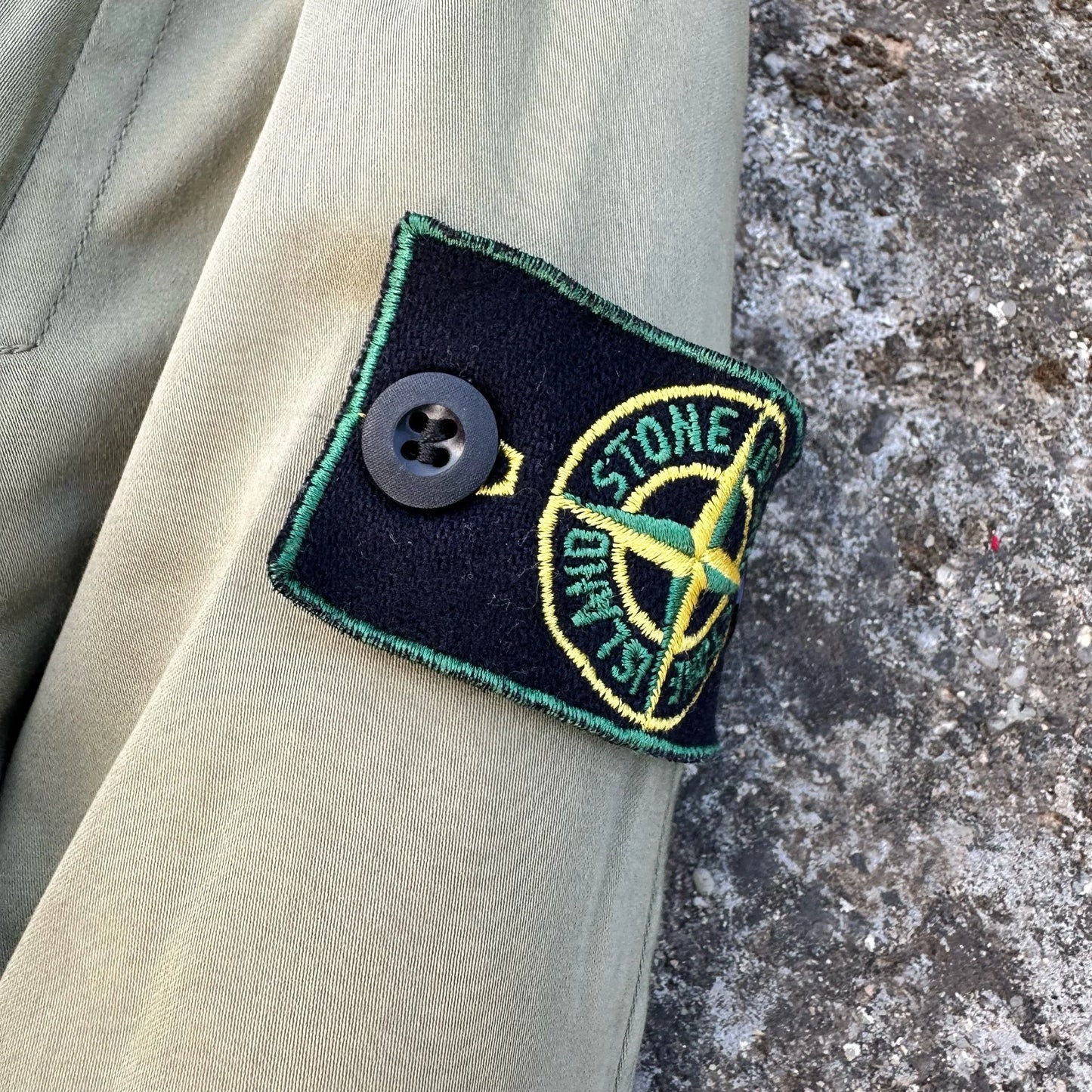 A/W 1985 Raso Gommato Dual Layer Trench Coat