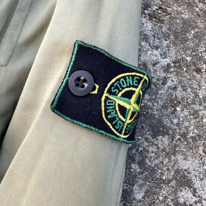 A/W 1985 Raso Gommato Dual Layer Trench Coat