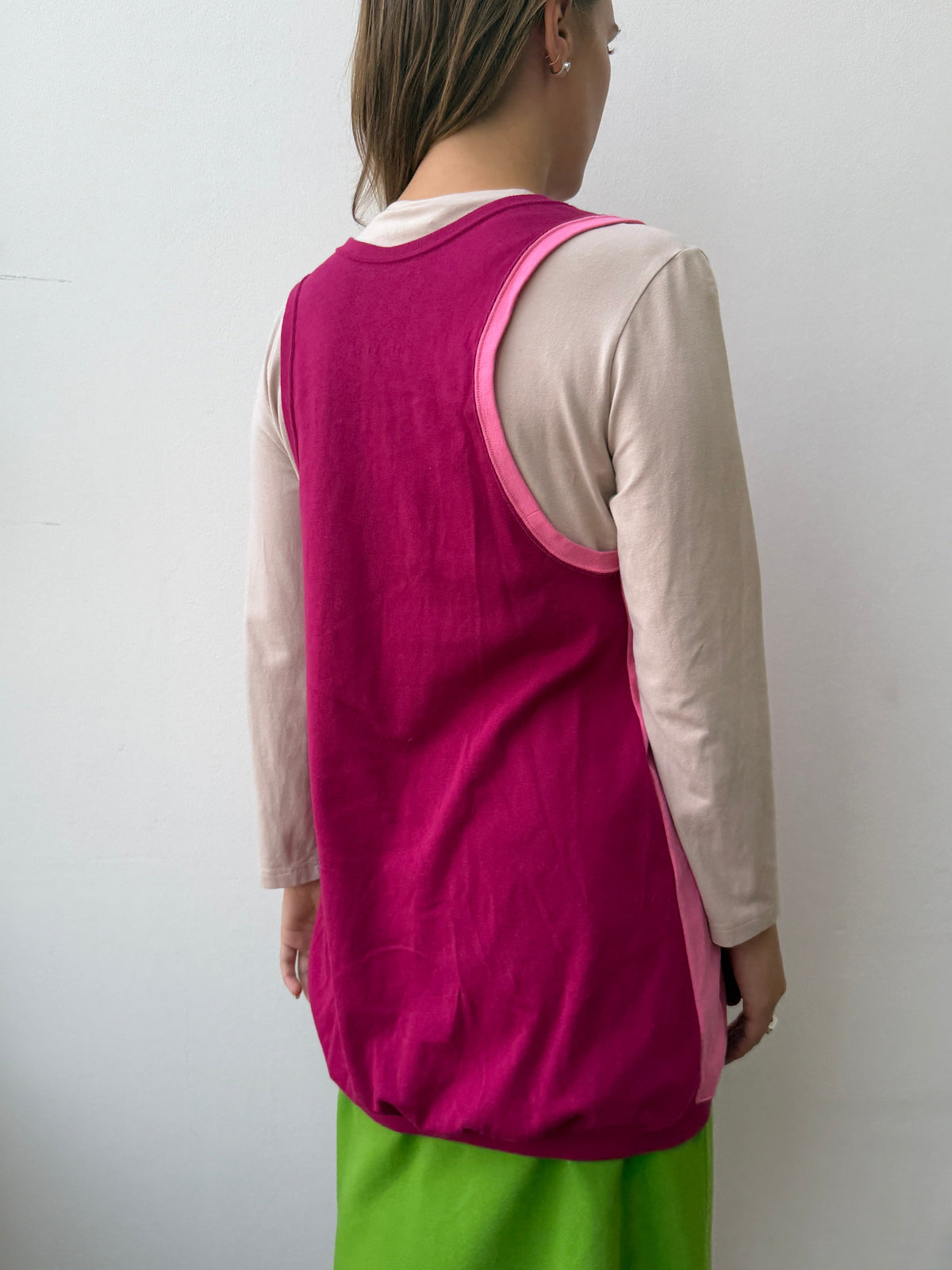 Comme des Garçons Ganryu Pink Tank Top | Small, Pink