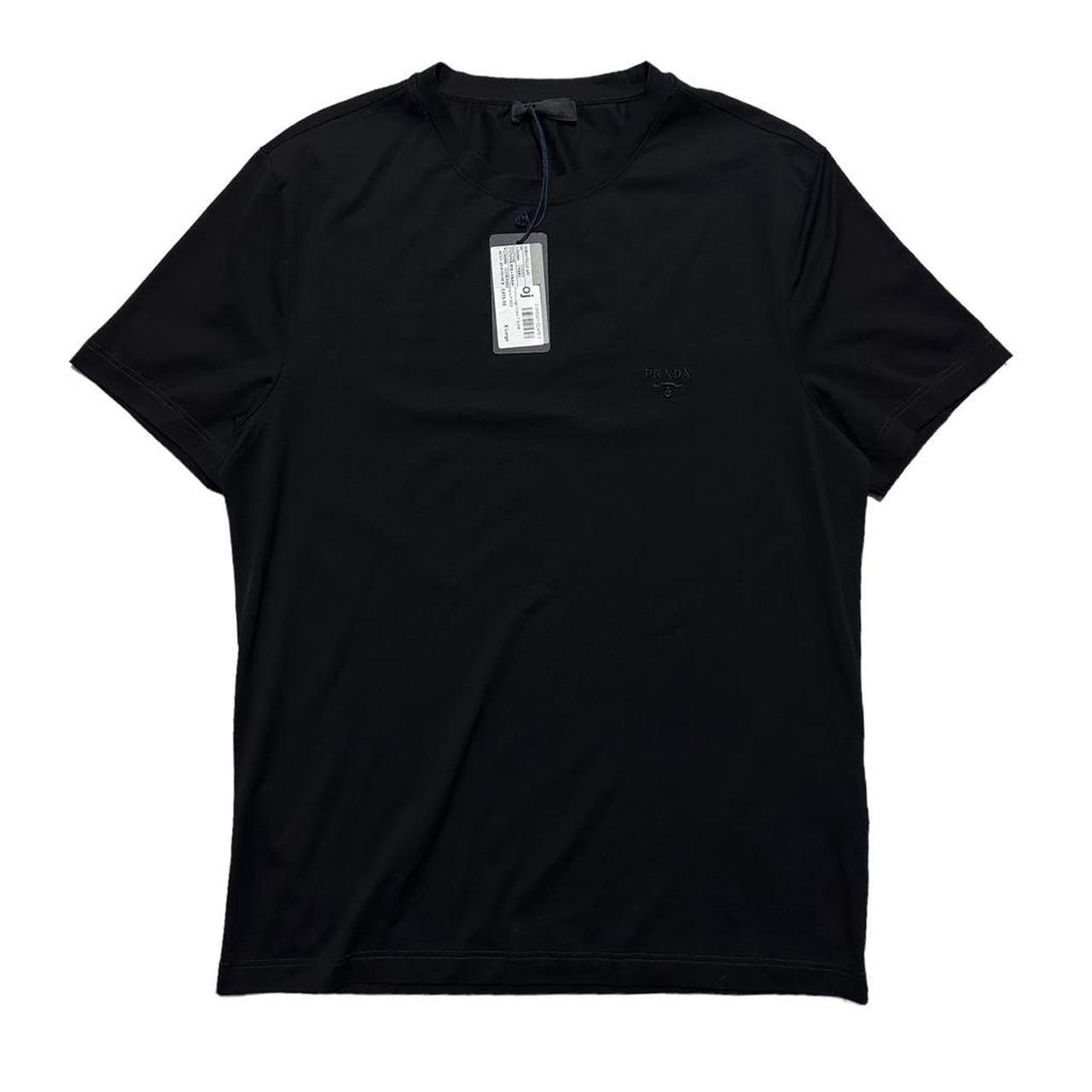 Prada Black Side Logo T-Shirt - Known Source