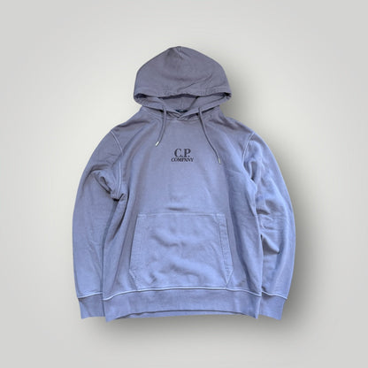C.P. Company Cotton Diagonal Fleece Hooded Jumper L BNWT