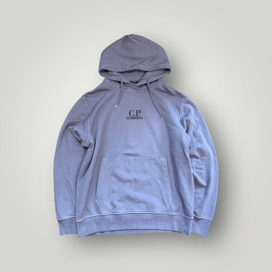 C.P. Company Cotton Diagonal Fleece Hooded Jumper L BNWT