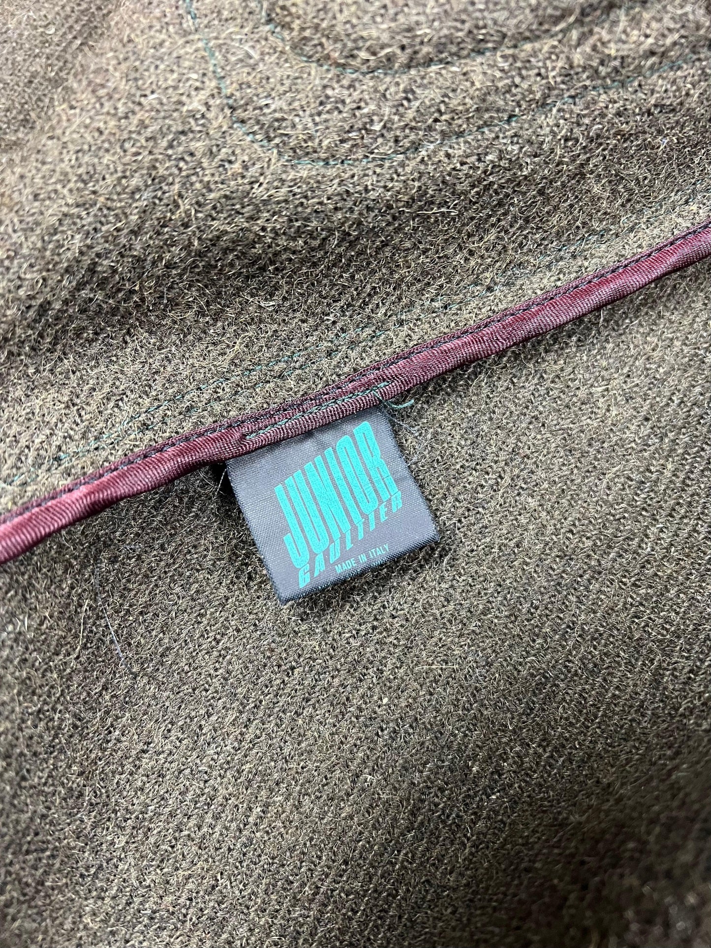 Jean Paul Gaultier Junior F/W 1990 wool duffle coat