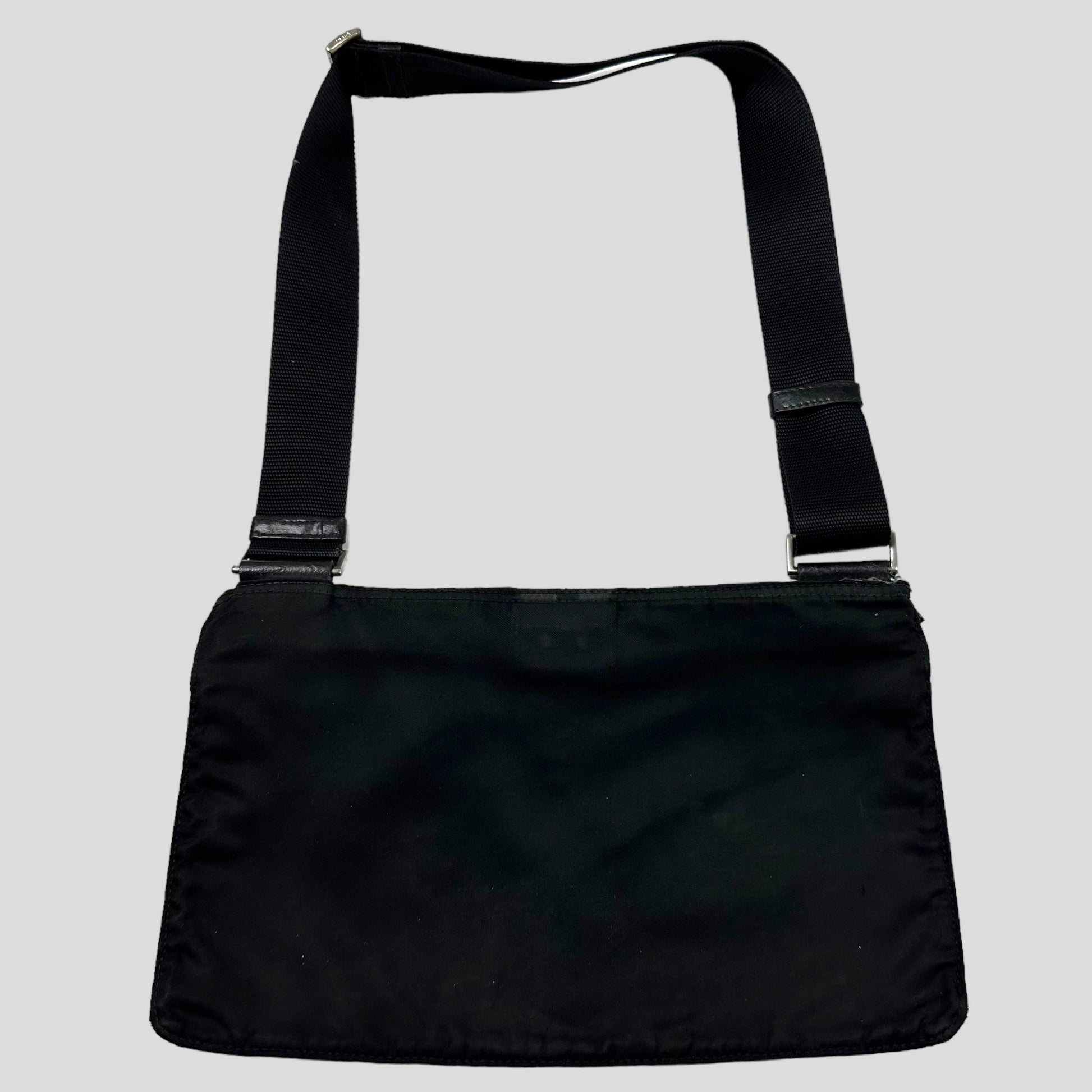 Prada Milano 00’s Nylon Rectangle Crossbody Bag - Known Source