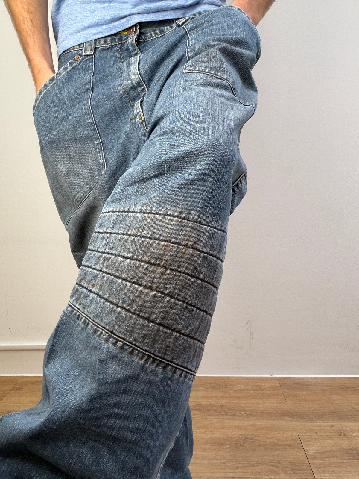 Levi's Engineered Panelled Jeans | W36, Red