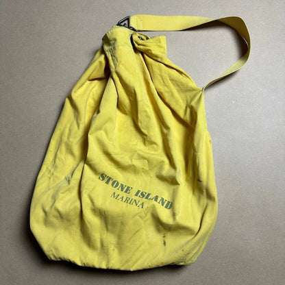 S/S 1984 Lemon Yellow Stone Island Marina Duffle Bag