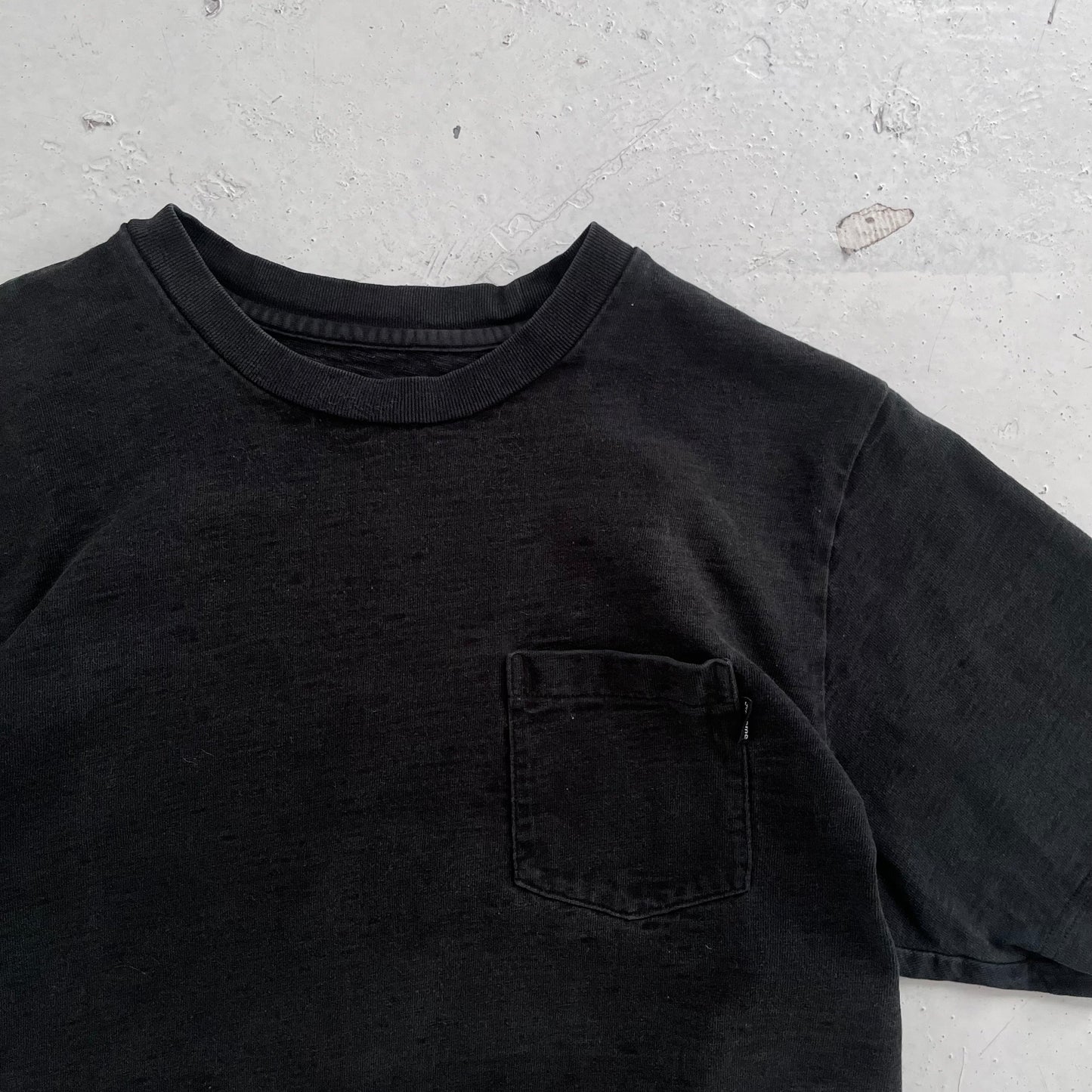 vintage supreme black pocket tee | Black, Black