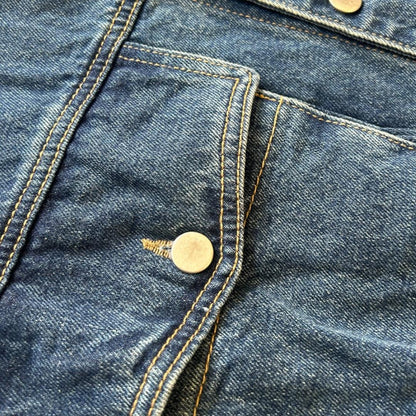 Farmers Market by Anglan Cropped Denim Jacket L