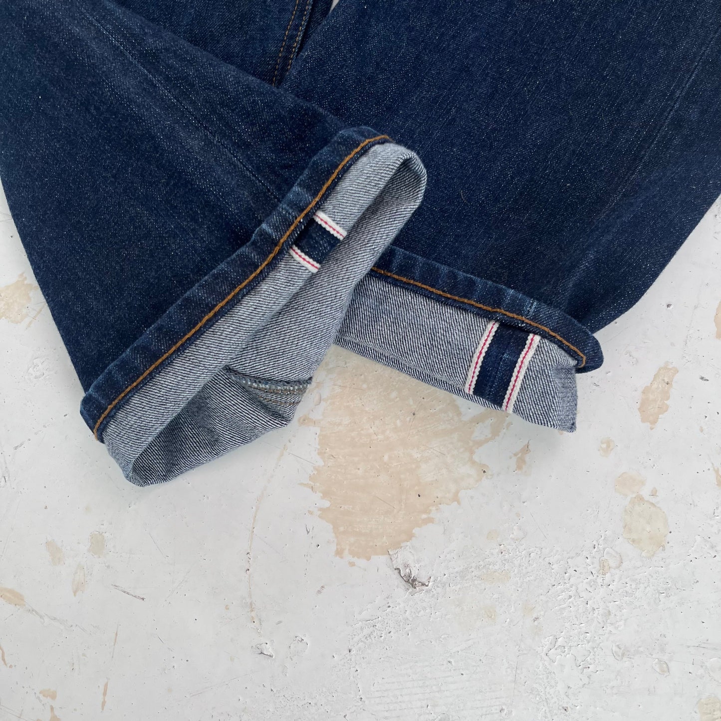 vintage selvedge buckle back denim | Blue, Blue