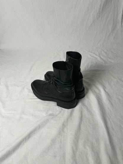 ANN DEMEULEMEESTER LACE UP BOOT | Default Title, Black