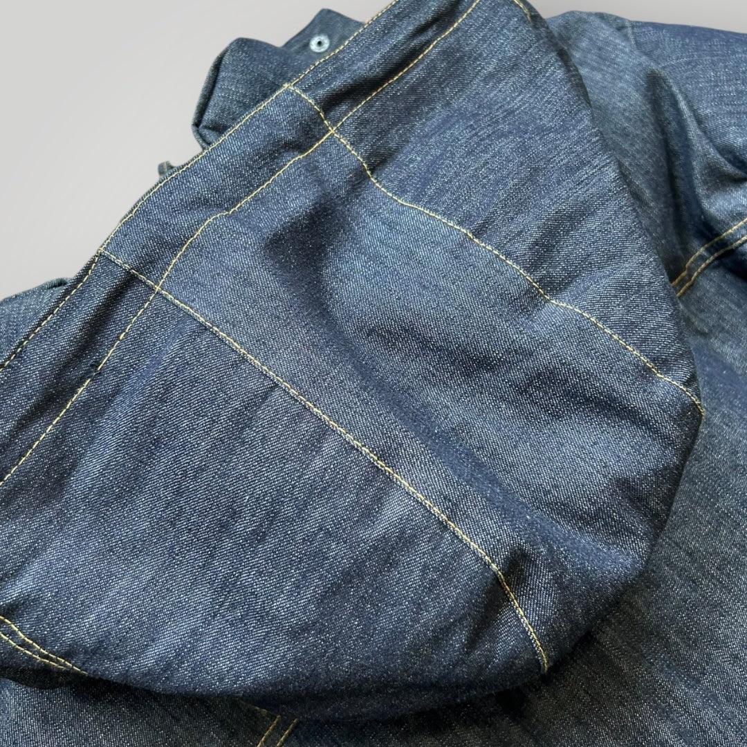 Rare Ecko Untld 2000s Denim Puffer Coat M/L