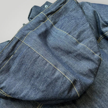 Rare Ecko Untld 2000s Denim Puffer Coat M/L