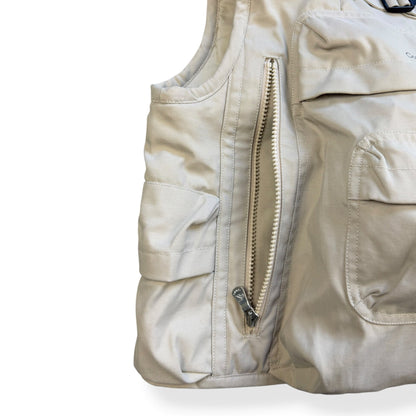 2000's Calvin Klein Integrated Backpack Cargo Jacket (XS) | O/S, Beige