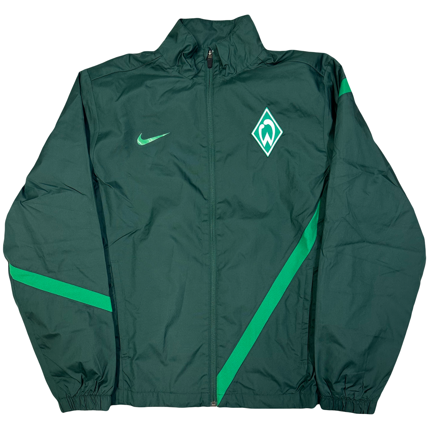 Nike Werder Bremen 2011/12 Tracksuit In Green ( L )