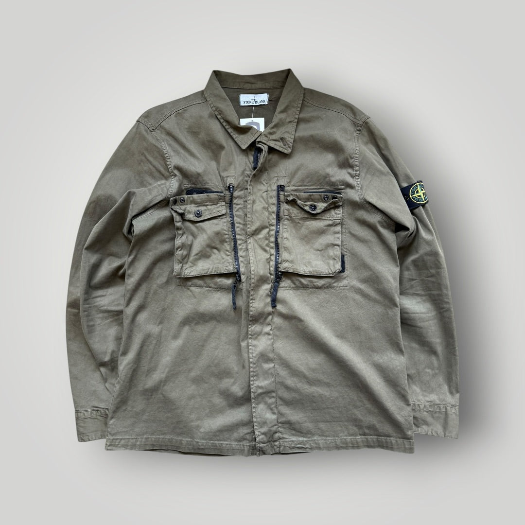 Stone Island AW/15 Modular Pocket Overshirt XL/XXL | Default Title, Tan