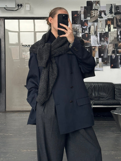 Yves Saint Laurent 1990s Wool Double Breasted Blazer