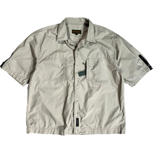 Timberland 00's Utility Short Sleeve Shirt XL | XL, Beige