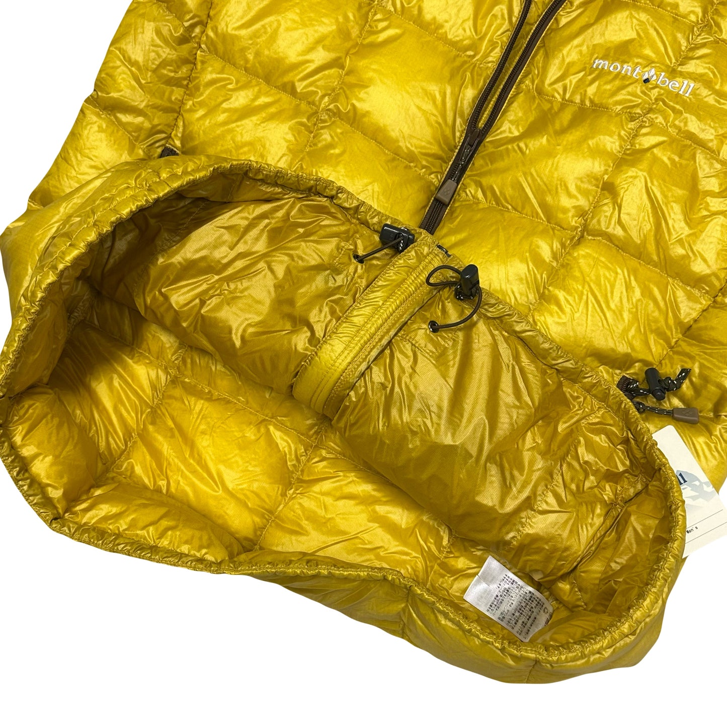 Montbell Superior Down Parka Puffer Jacket In Yellow ( M )