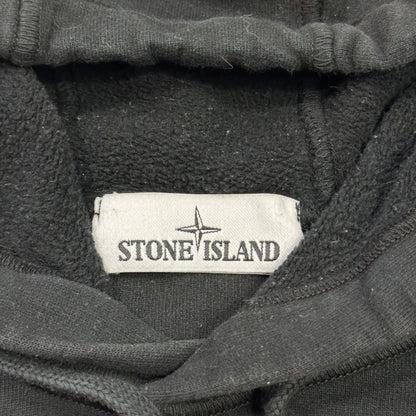 Stone Island AW20 Black Pullover Hoodie - S/M - Known Source