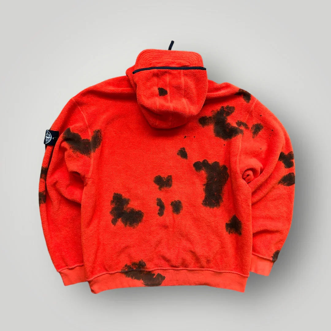 Stone Island SS/24 Hand Sprayed Zip Up Fleece XL