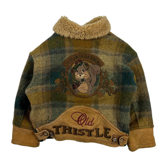 Vintage Iceberg History Suede Jacket