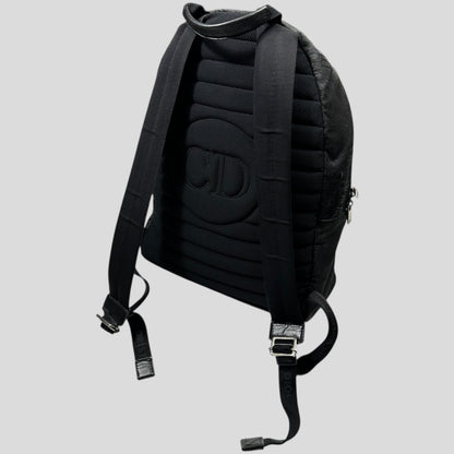 Dior x Stussy 2020 Riders Monogram Logo Nylon Backpack