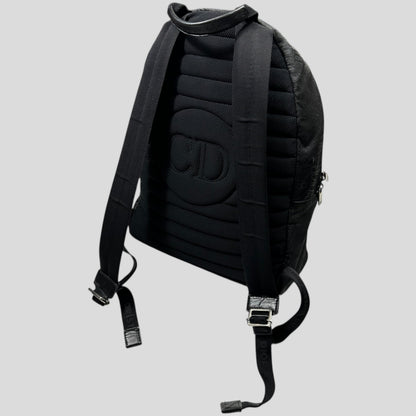 Dior x Stussy 2020 Riders Monogram Logo Nylon Backpack | O/S, Black