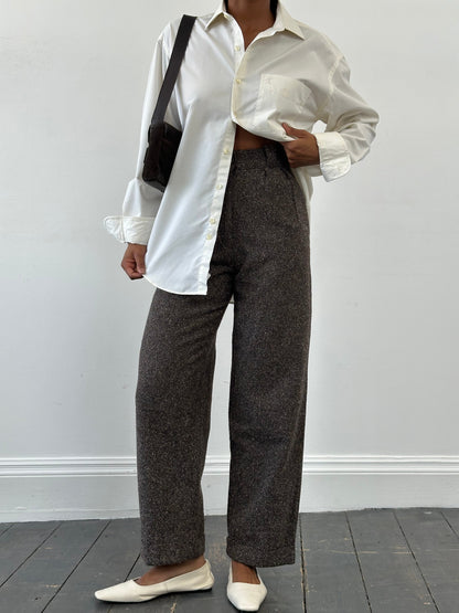 Closed 1990s High Waisted Wide Leg Trousers - W24