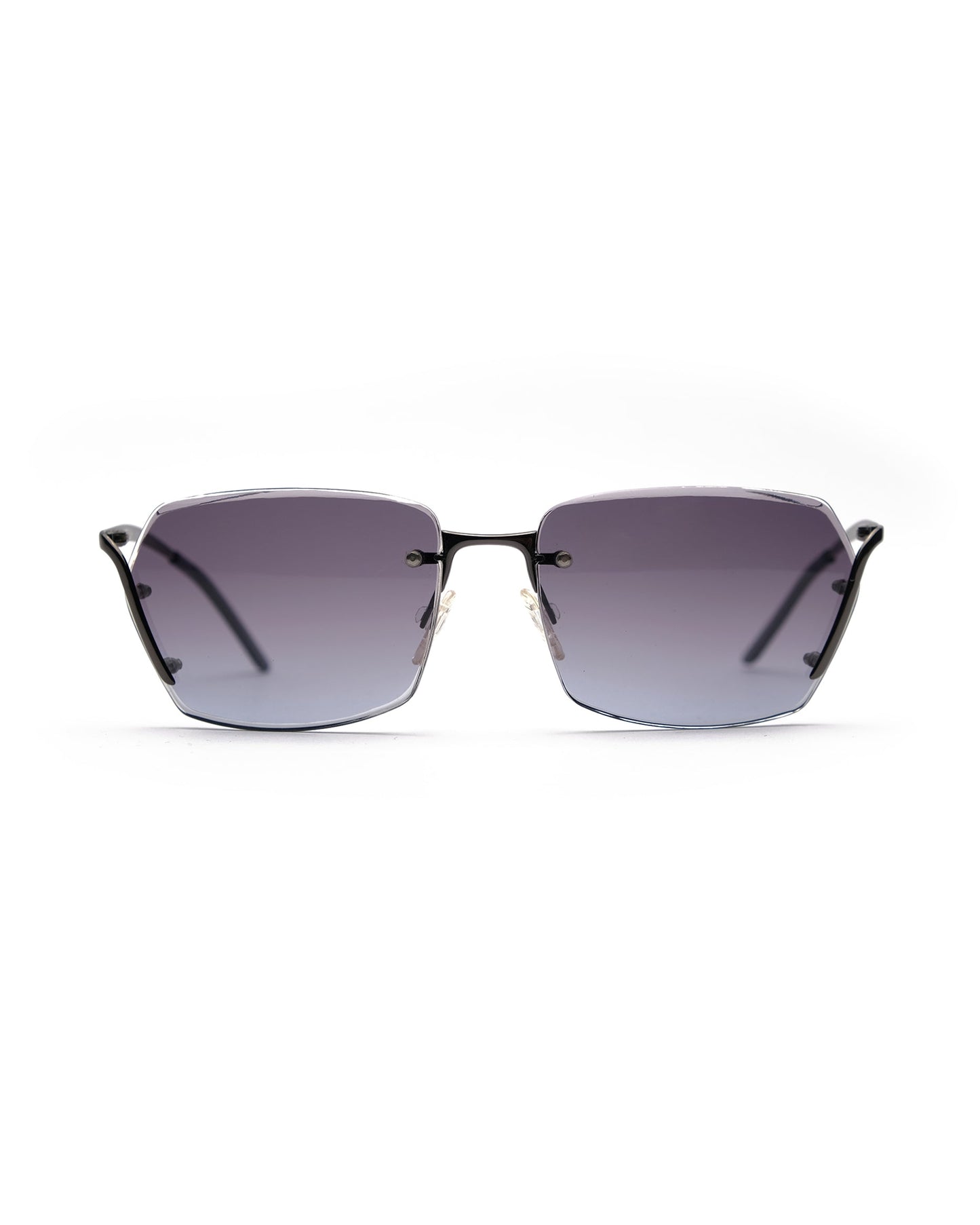 Fendi rimless sunglasses | O/S, Gunmetal
