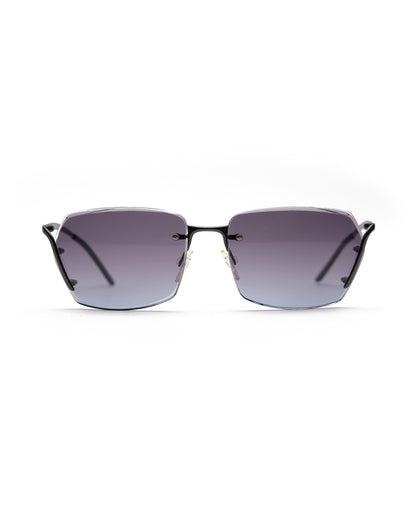 Fendi rimless sunglasses | O/S, Gunmetal