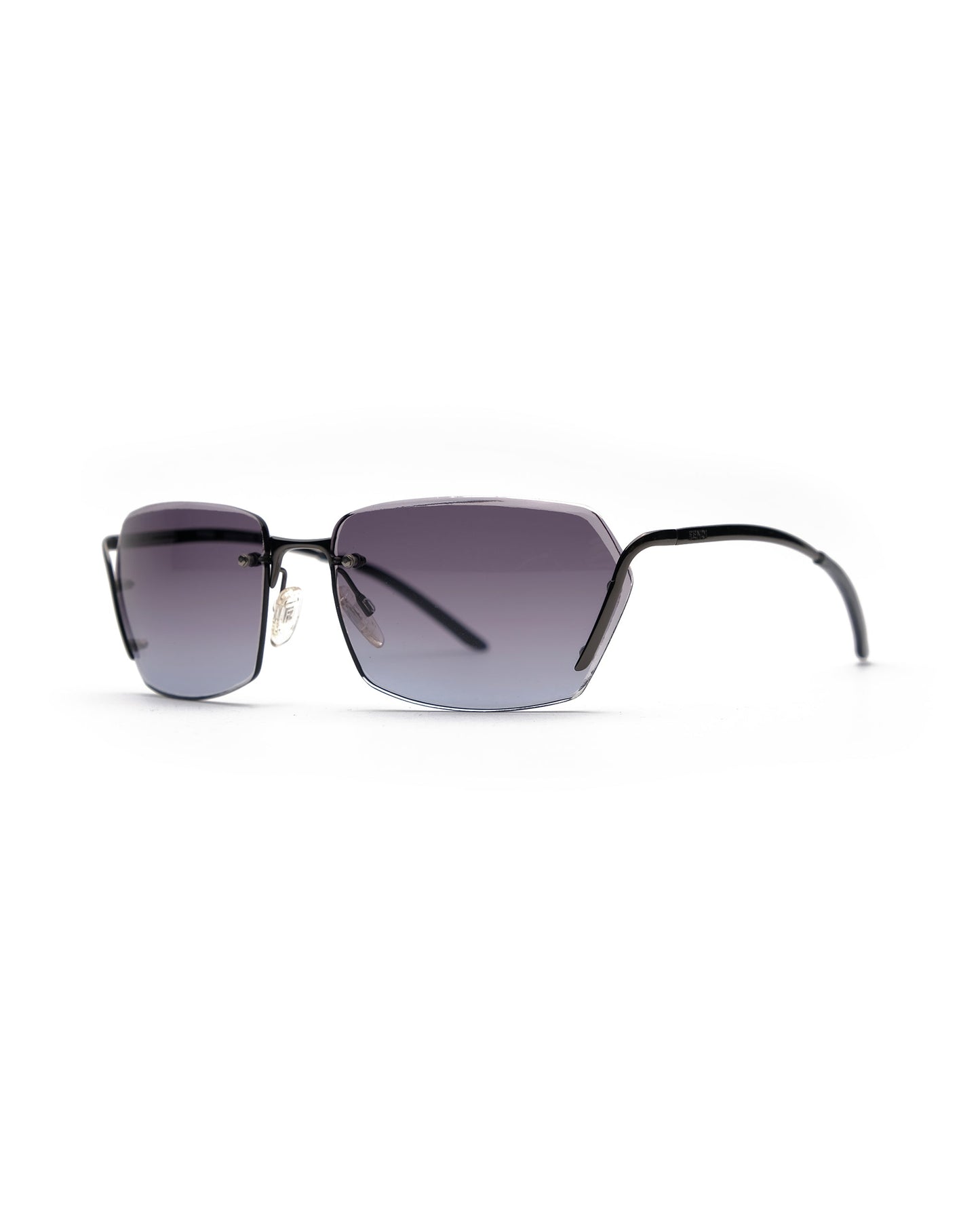 Fendi rimless sunglasses | O/S, Gunmetal