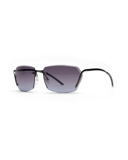 Fendi rimless sunglasses | O/S, Gunmetal