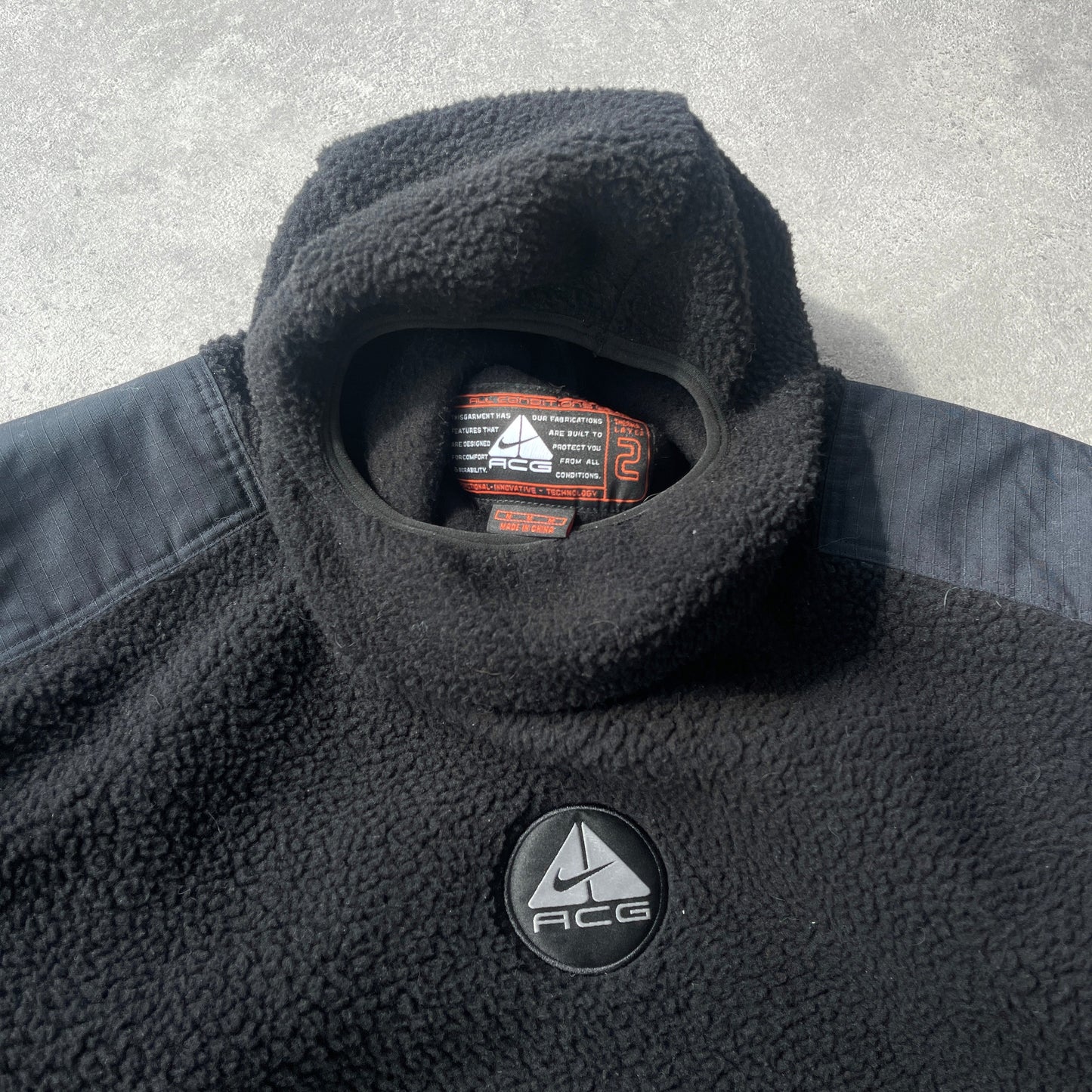 Nike ACG RARE 1998 balaclava sherpa fleece jacket (M)