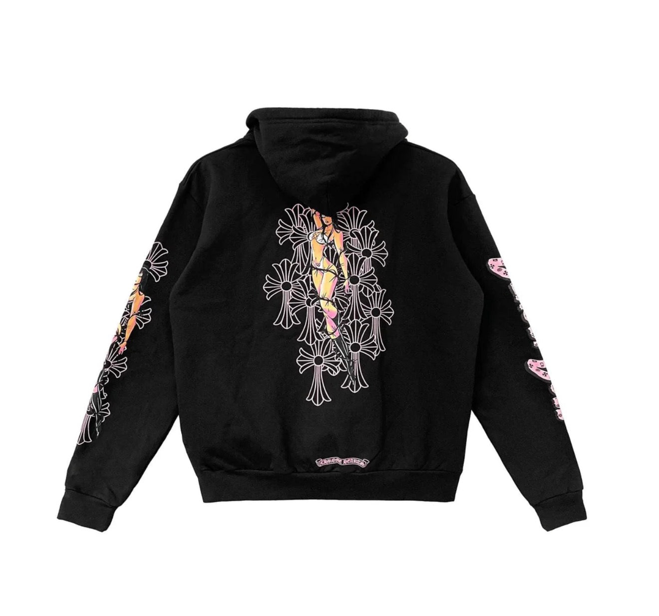 Chrome Hearts Deadly Doll Exclusive Zip Up Hoodie | Medium, Black
