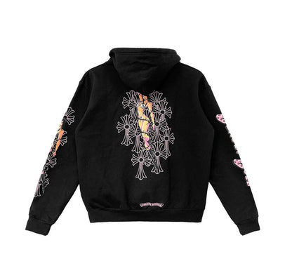 Chrome Hearts Deadly Doll Exclusive Zip Up Hoodie | Medium, Black